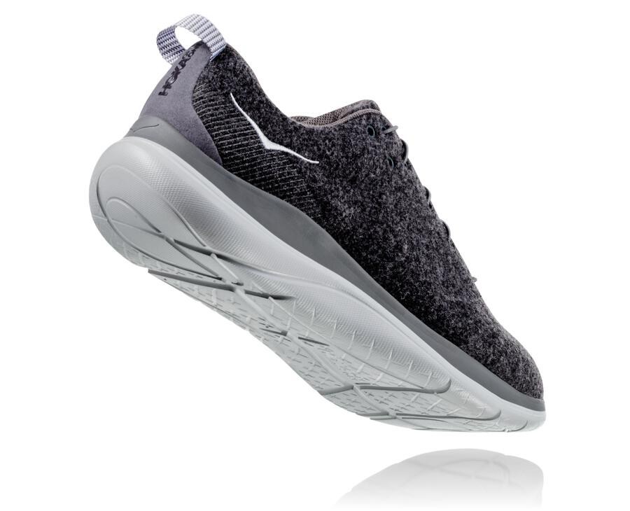 Hoka One One Løbesko Dame - Hupana Flow Wool - Mørkegrå - 281063SVG